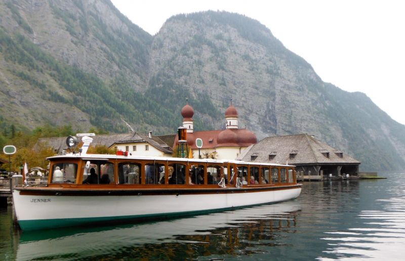 Konigsee and St. Batholamew Church and the Fish Smokery