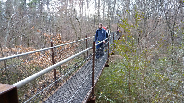 Lullwater Suspension Bridge - Photo by Scott Erich