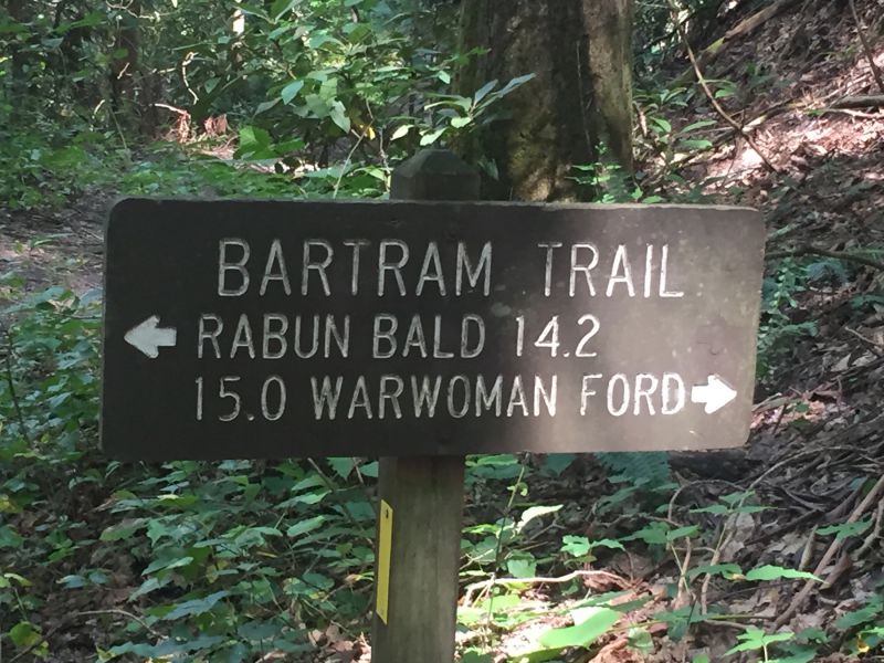 Trail sign