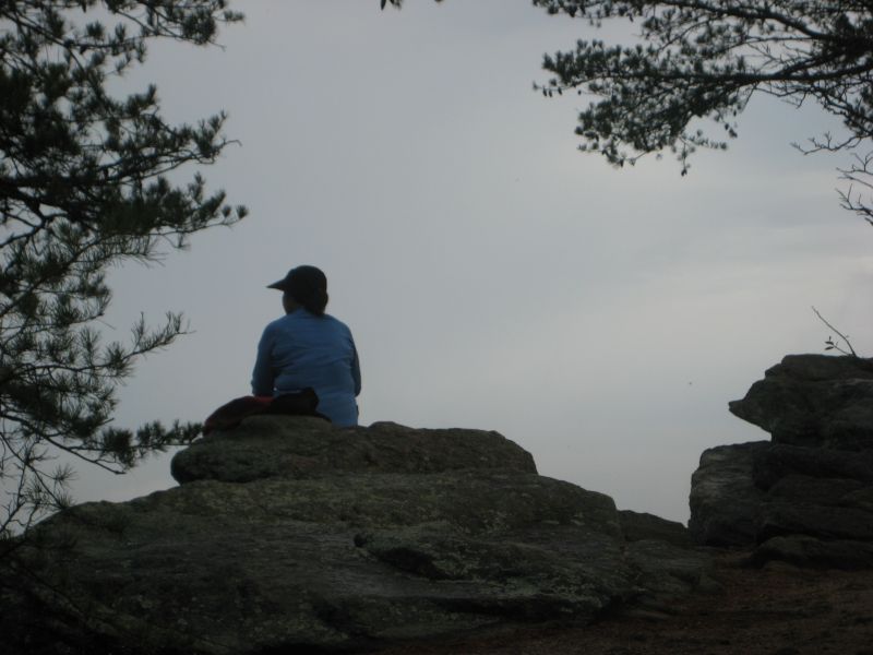 Meditation on Sawnee Ofelia at the top