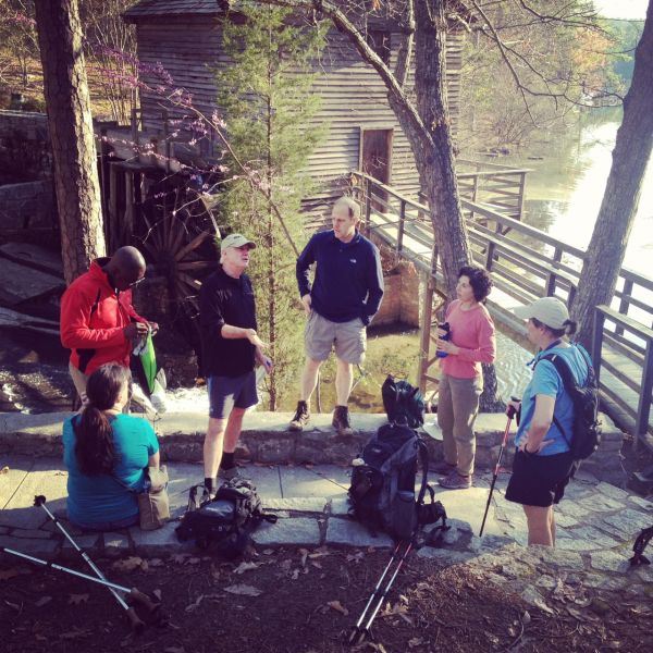 Cherokee Trail Group at the Grist Mill