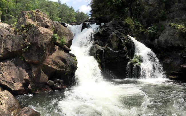 Beech Bottom to Jacks River Falls swimming hole Sat Jun 6 2015
