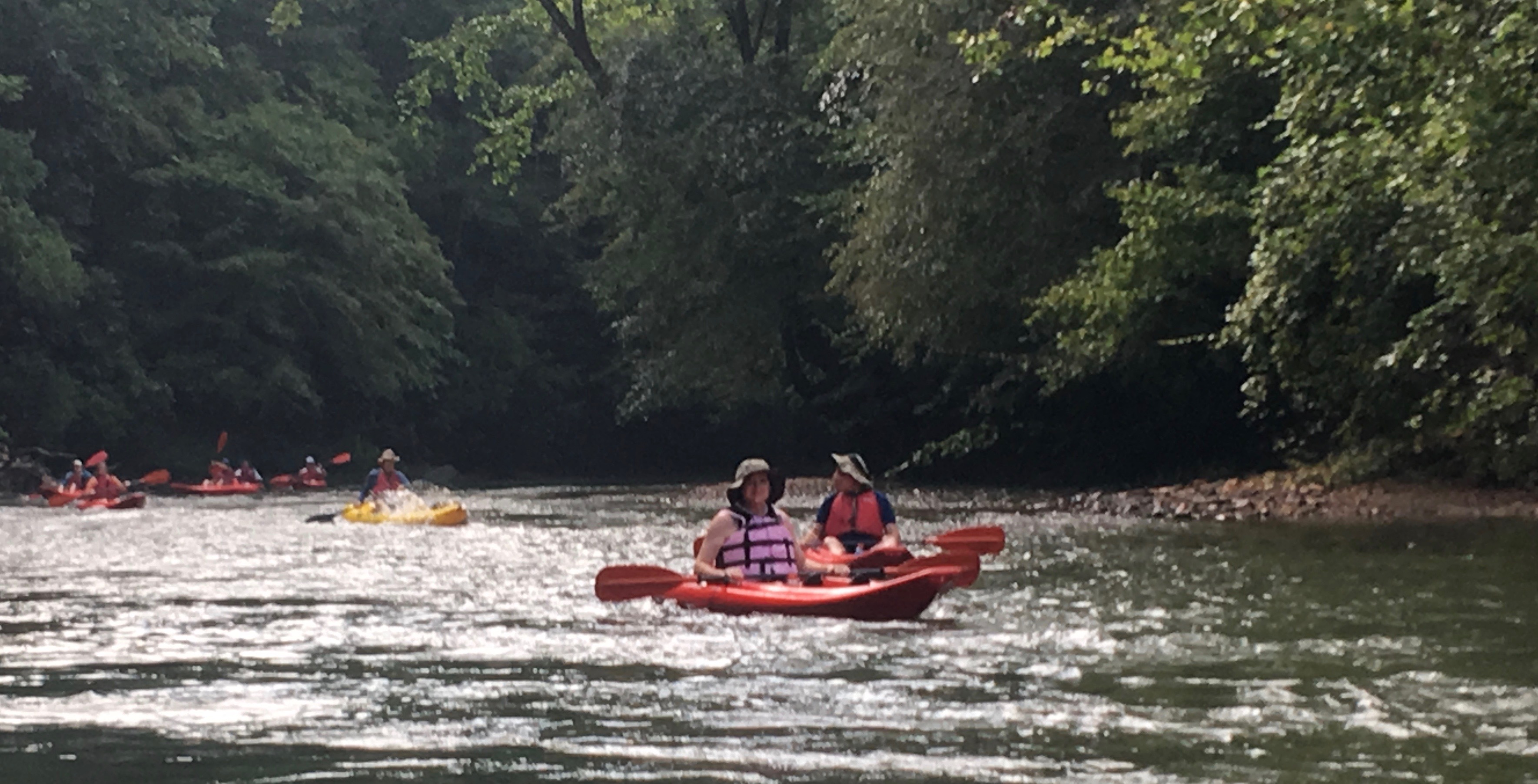 Chestatee evening paddle