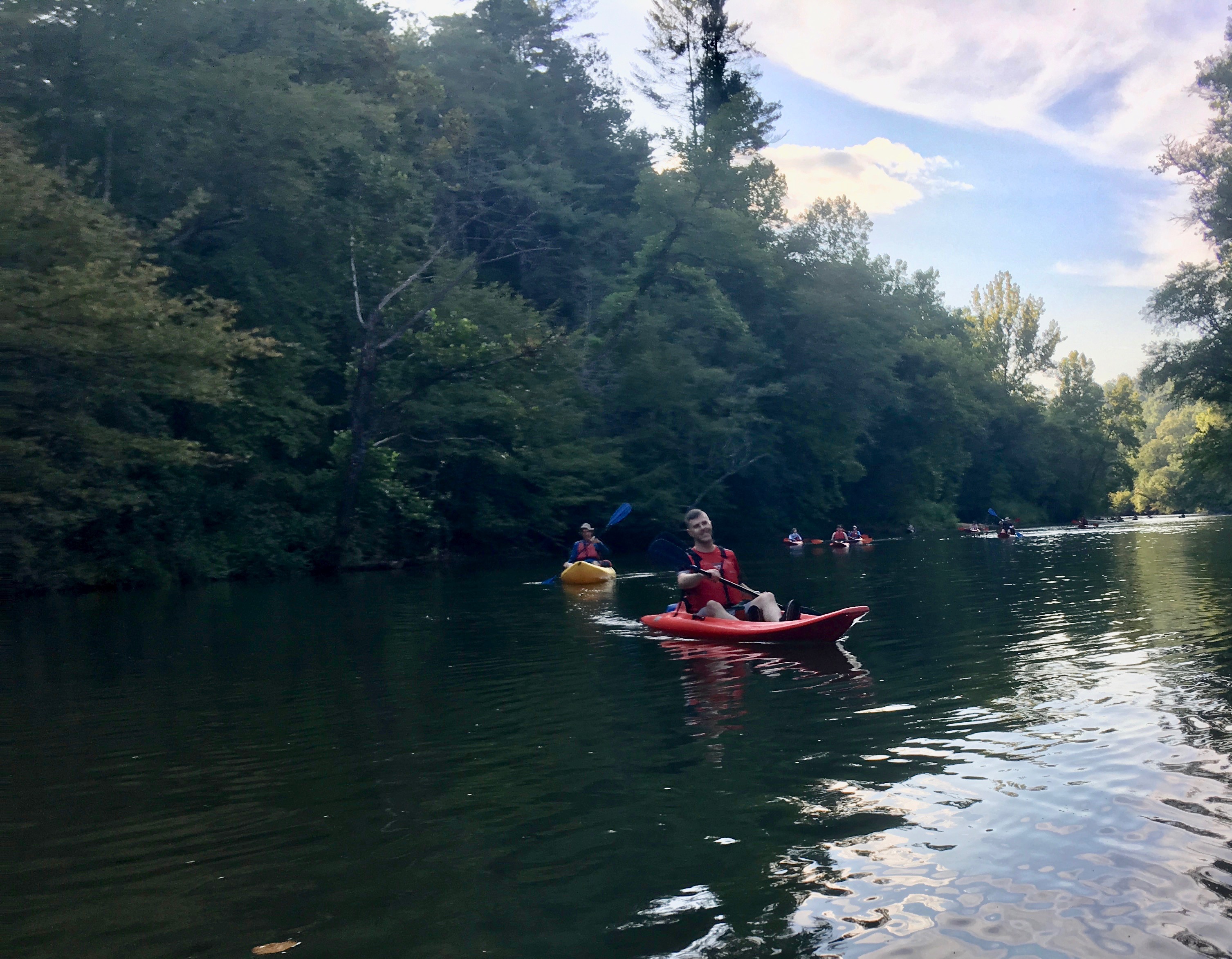 Chestatee evening paddle 3