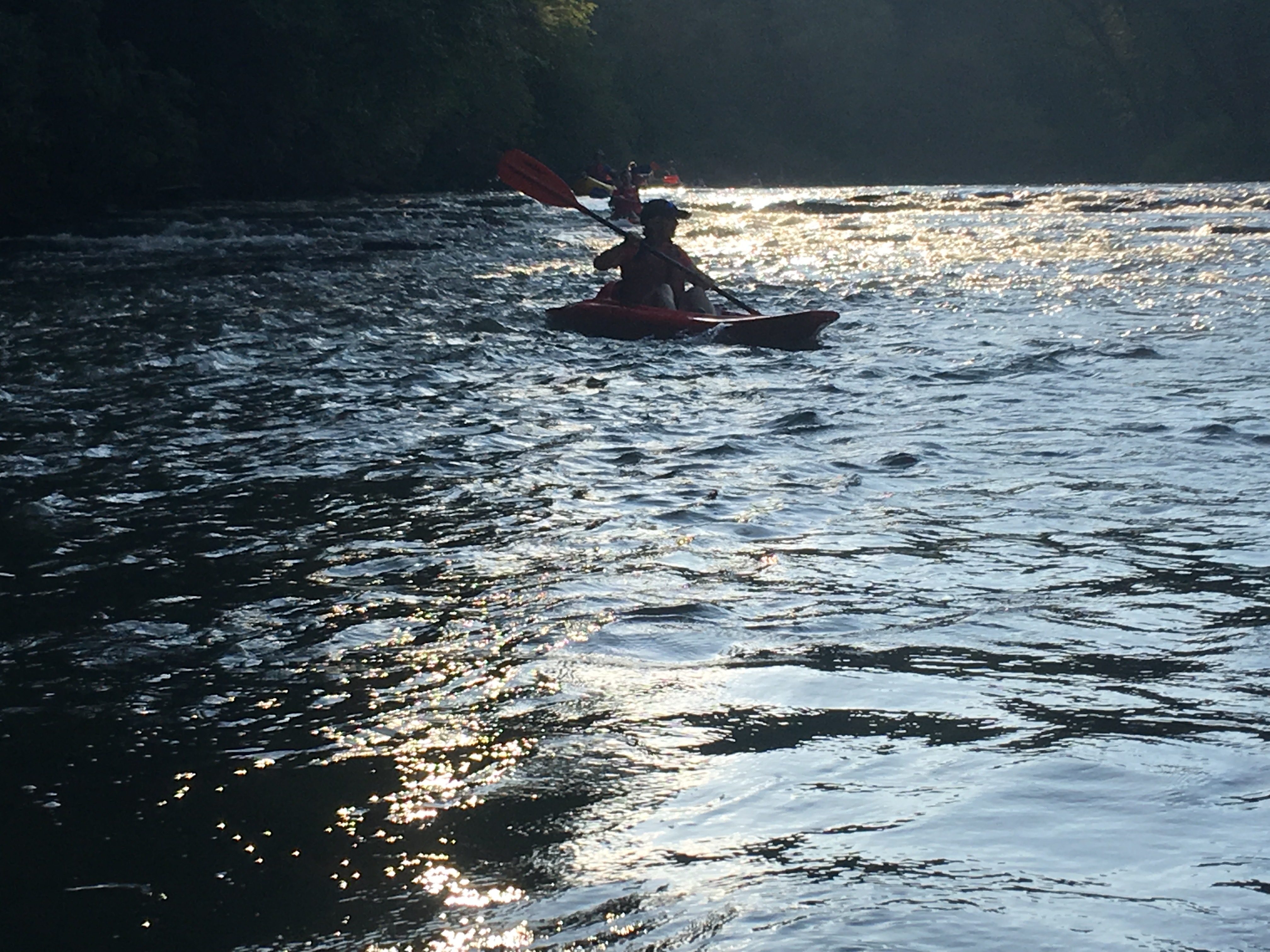 Chestatee evening paddle 2