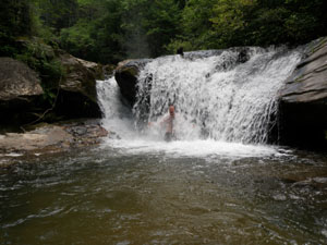 Waterfall at Three Forks