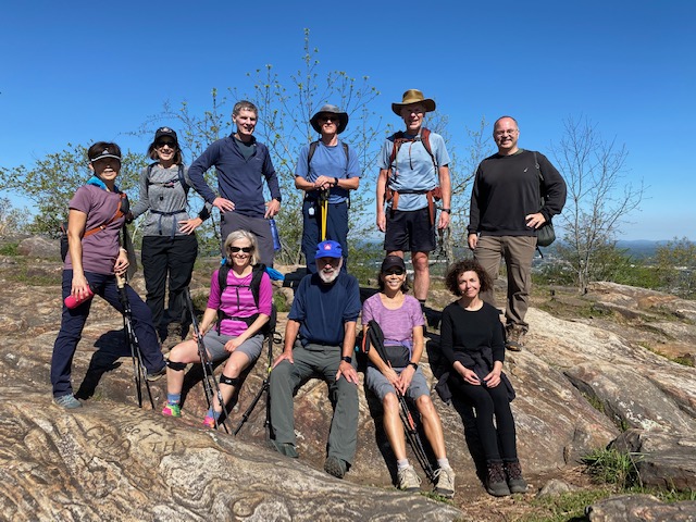 Kennesaw hike group photo 041123 Kennesaw hike group photo 041123