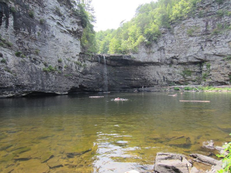 Pine Creek falls/ swimming hole